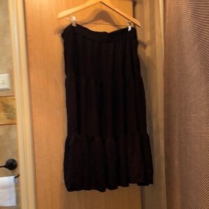 George Black Maxi Skirt